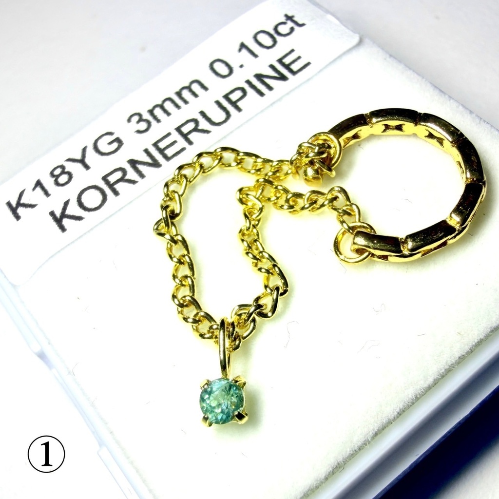 受注生産/ear cuff:gem stone