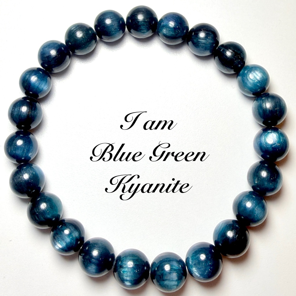 Blue Green Kyanite：DEEP color