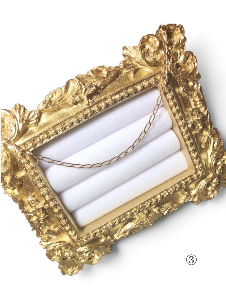 18KGF:necklace & bracelet:🇫🇷