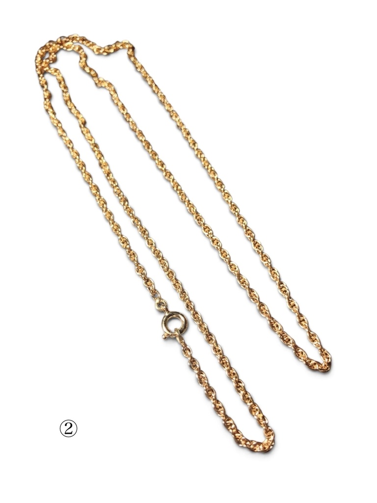 18KGF:necklace & bracelet:🇫🇷