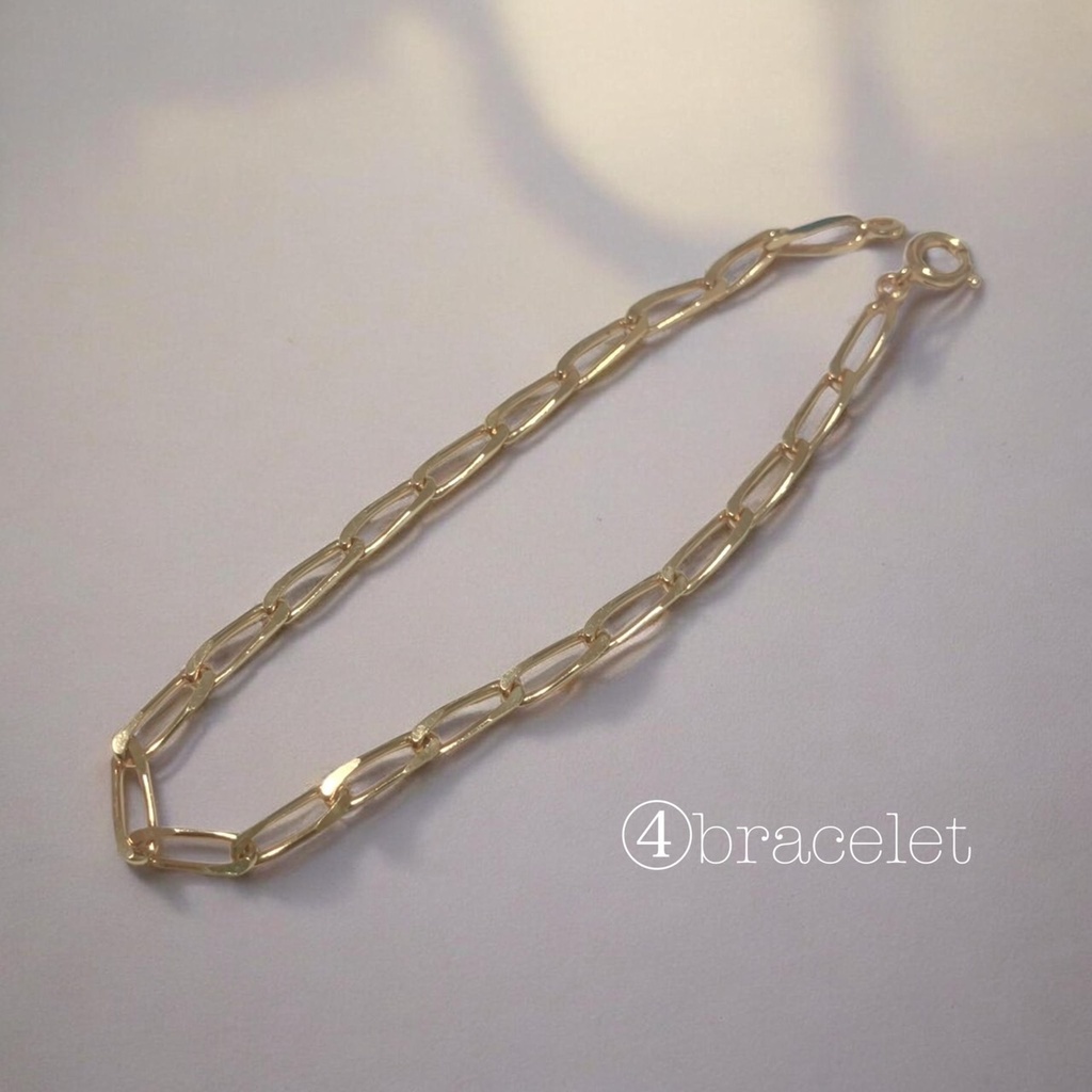 18KGF:necklace & bracelet:🇫🇷