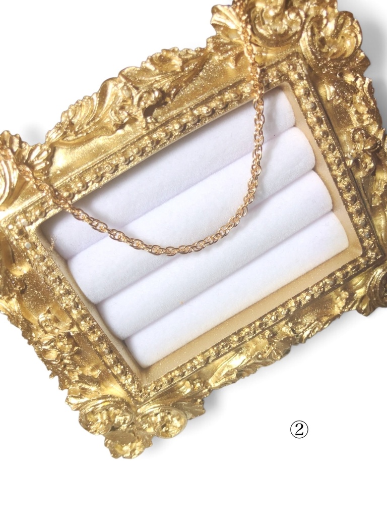 18KGF:necklace & bracelet:🇫🇷