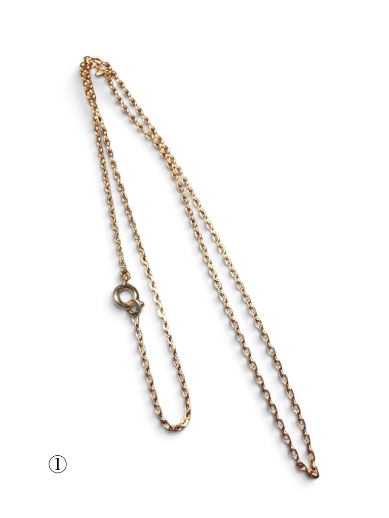 18KGF:necklace & bracelet:🇫🇷