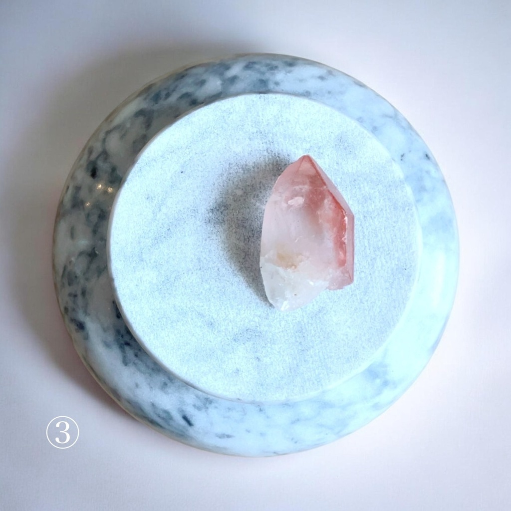 Pink Lemurian Seed Crystal:原石:🇨🇴