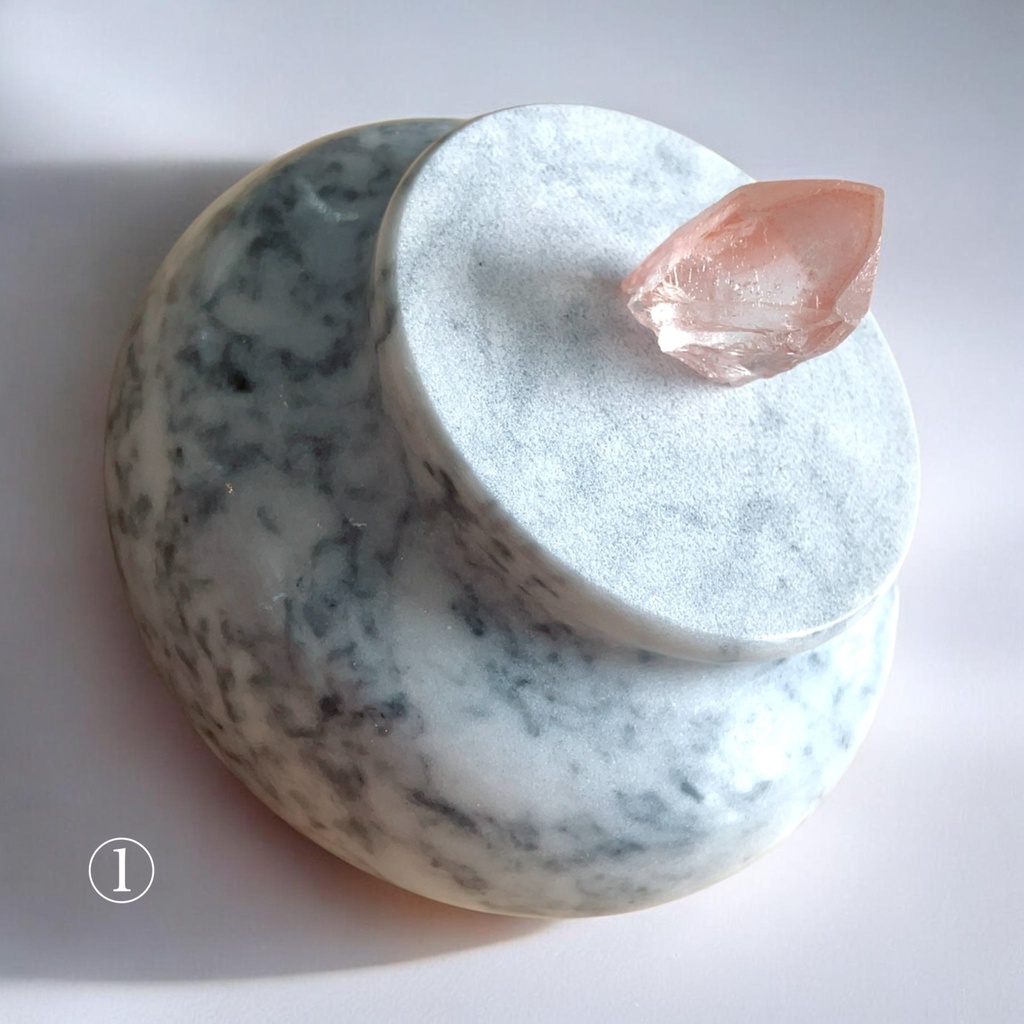 Pink Lemurian Seed Crystal:原石:🇨🇴