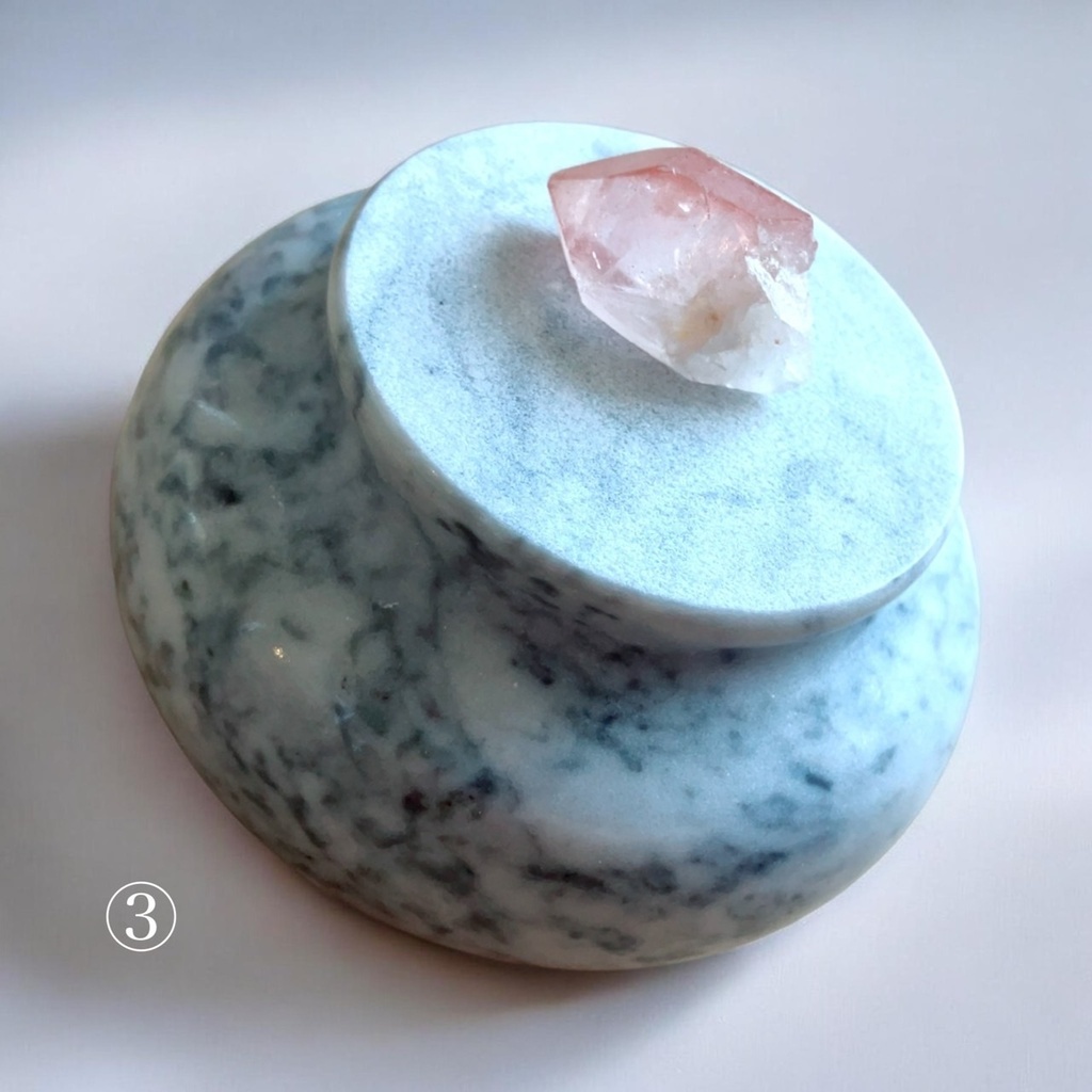 Pink Lemurian Seed Crystal:原石:🇨🇴