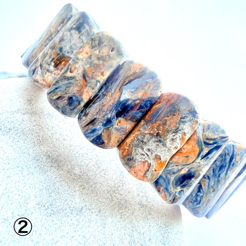 星月夜:Blue Pietersite /bangle