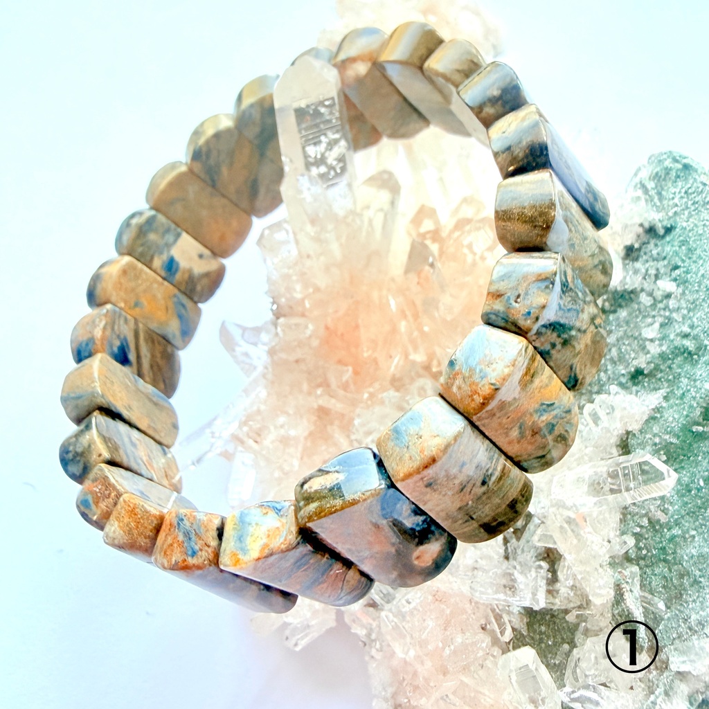 星月夜:Blue Pietersite /bangle