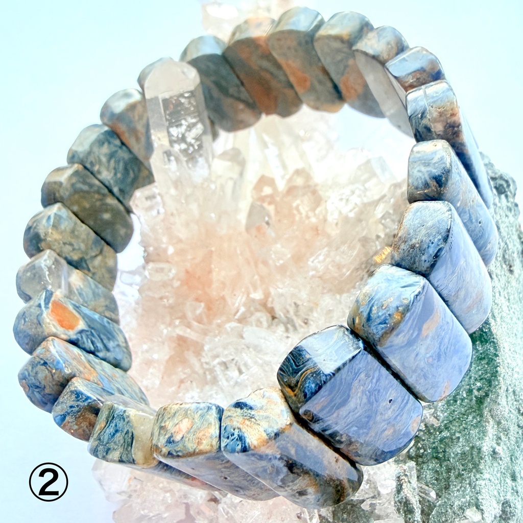 星月夜:Blue Pietersite /bangle