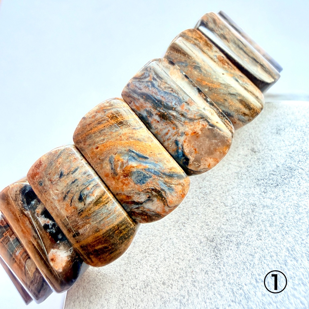 星月夜:Blue Pietersite /bangle
