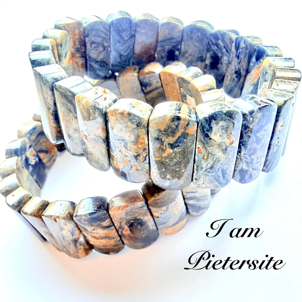 星月夜:Blue Pietersite /bangle