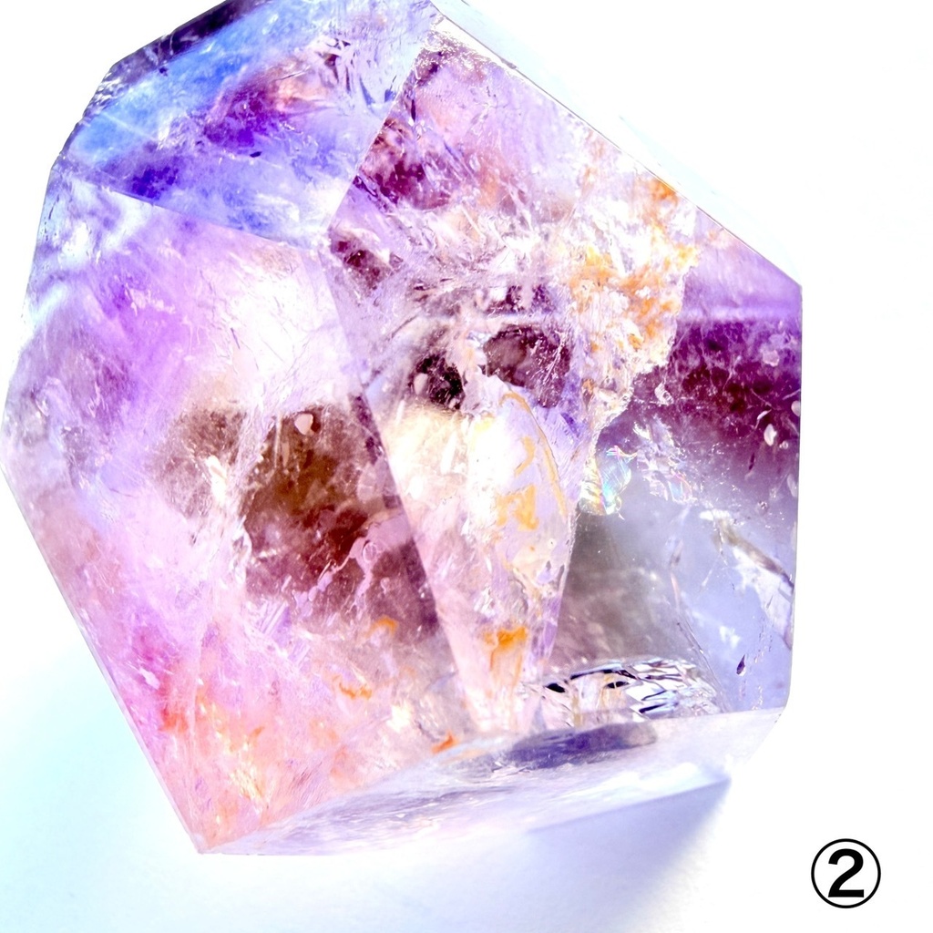 natural amethyst:roughcut