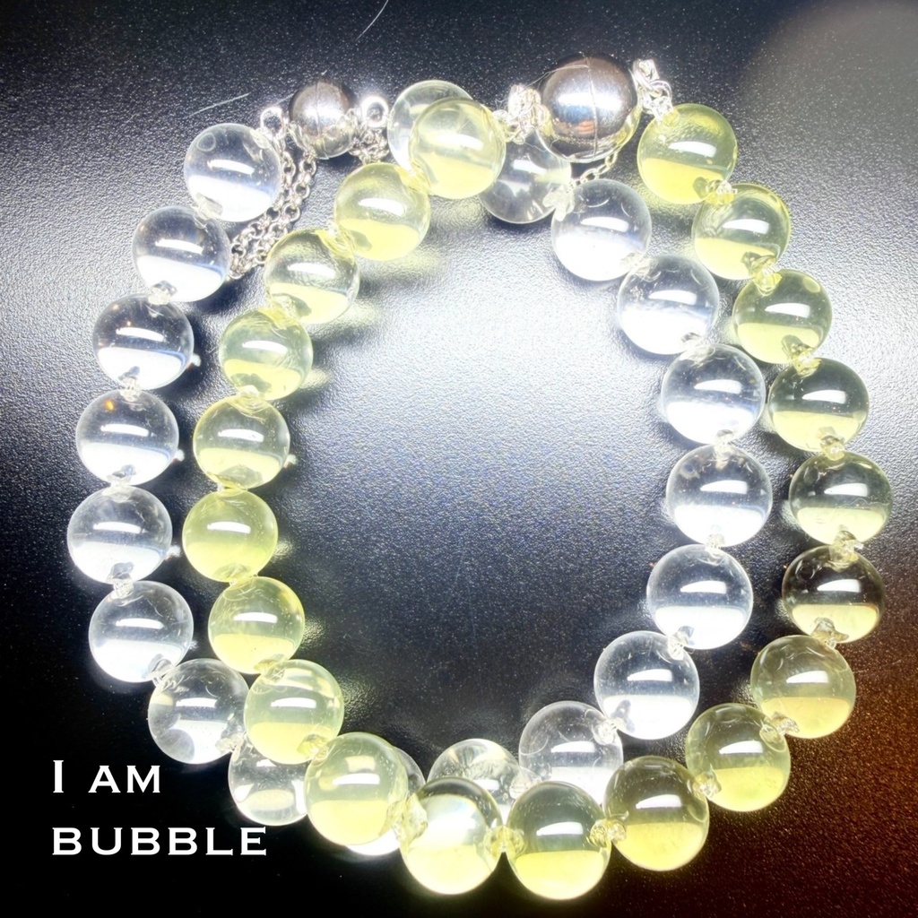 Iam bubble！：横穴/水晶＆レモンクォーツ