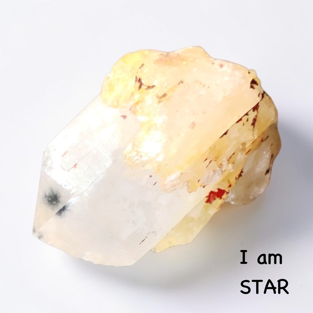 希少✳︎Hollandite in Quartz  ①