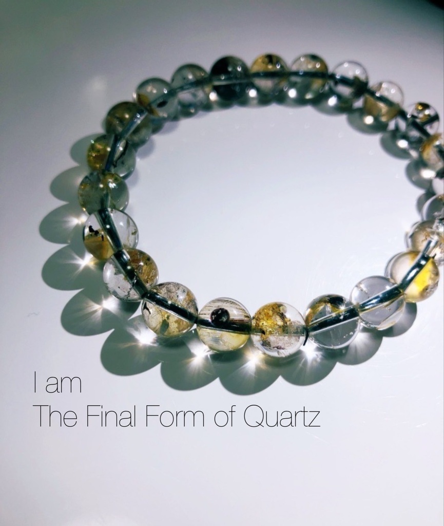天眼模様🧿 Limonite-Included Elestial Quartz
