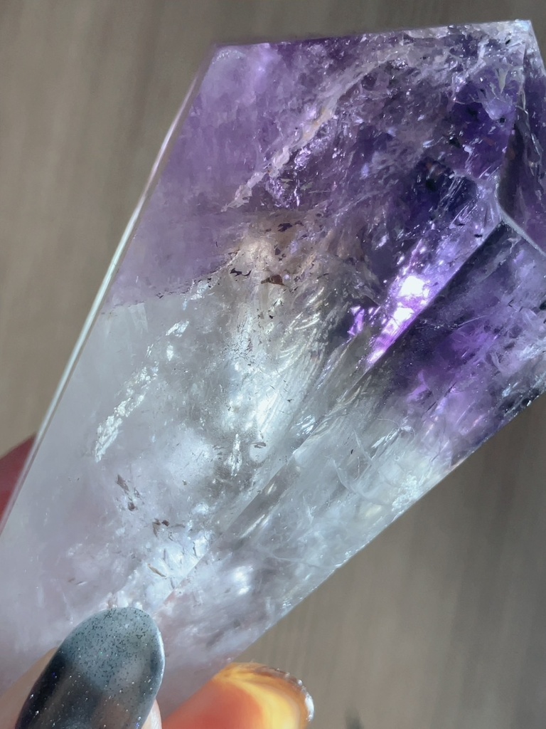 憧れのRomanesite in Amethyst /wand