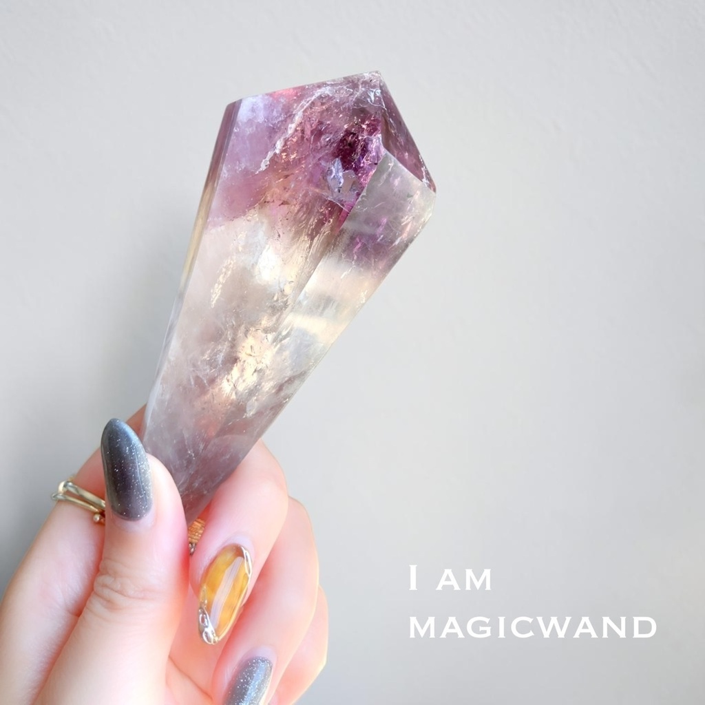憧れのRomanesite in Amethyst /wand