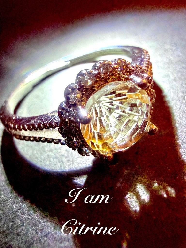 ✳︎Old Concave Cut：citrine