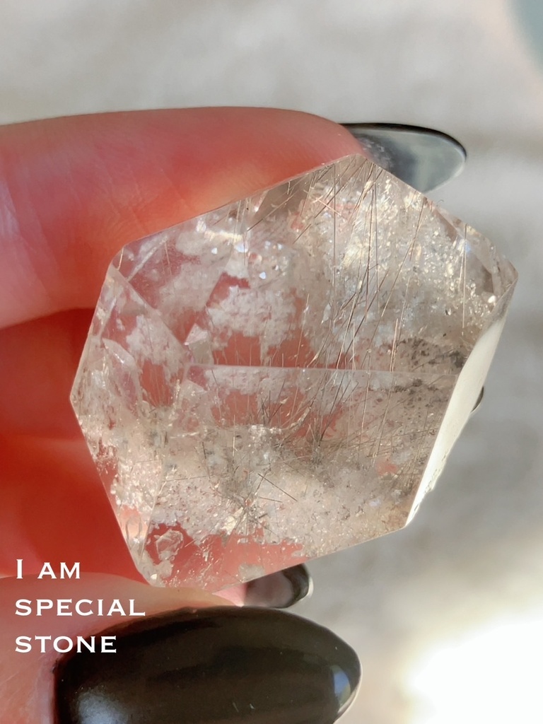 ✳︎Special✳︎Silver Rutilated Quartz/White Garden