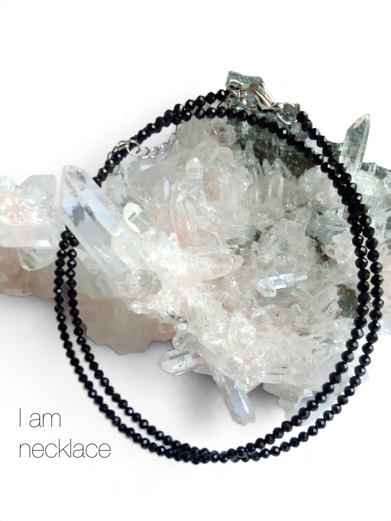 Black Spinel：Necklace