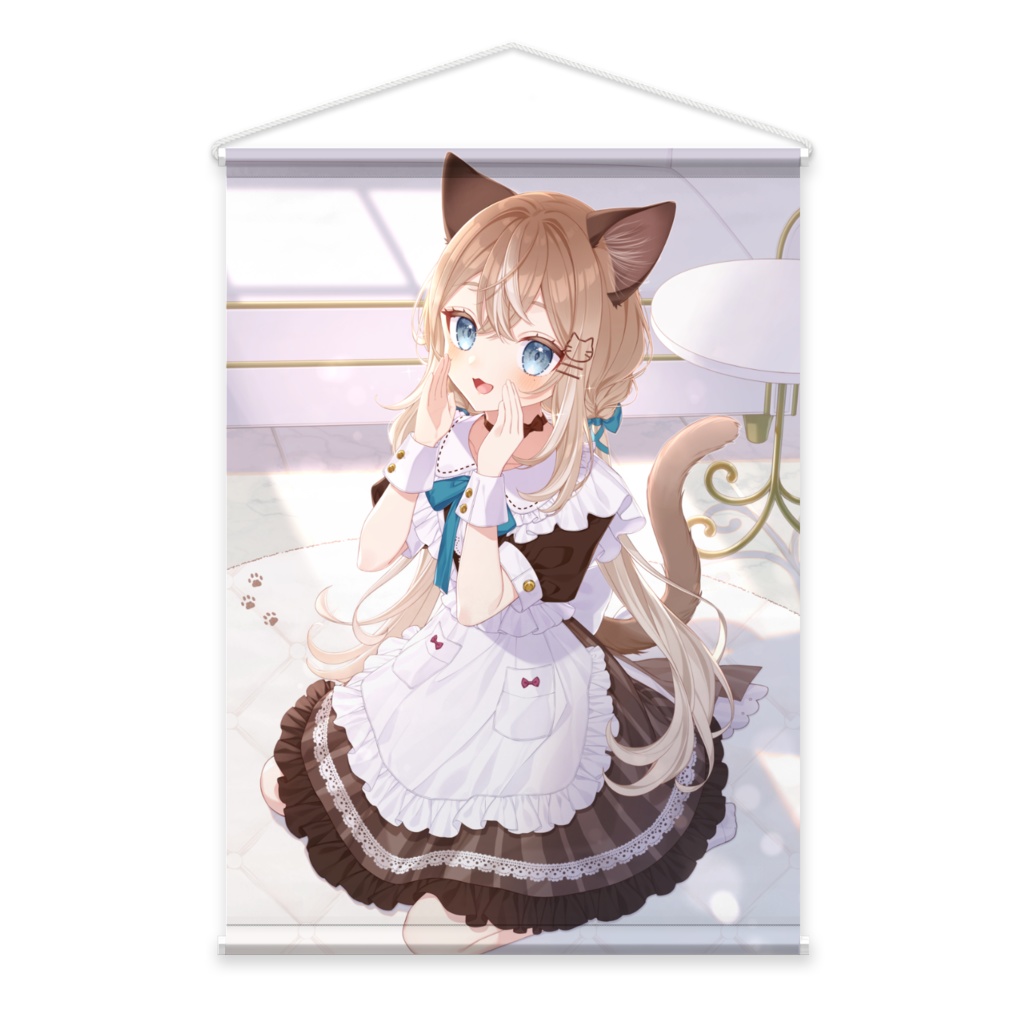 【完全受注生産】音恋宮さくやデビュー記念グッズ タペストリー