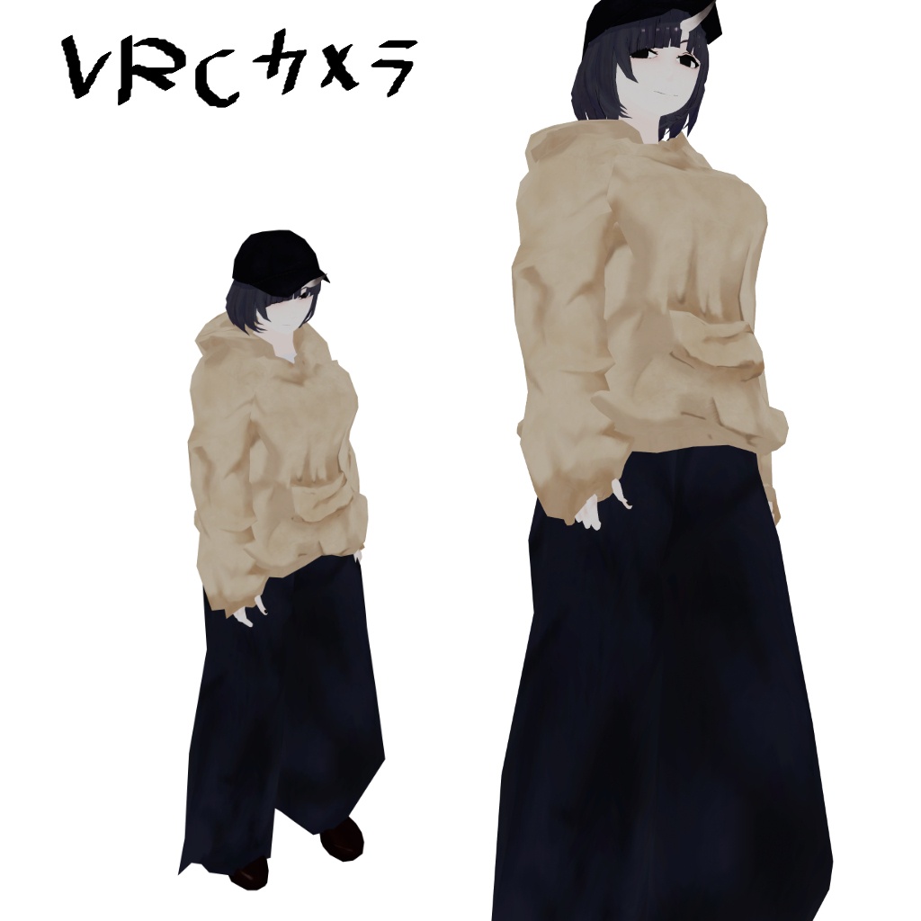 【オリジナル3Dモデル】Kurenoha(呉ノ葉)ver1.1【FREE期間中~10/31】