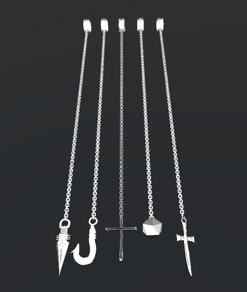 【VRC用】 鎖のリング