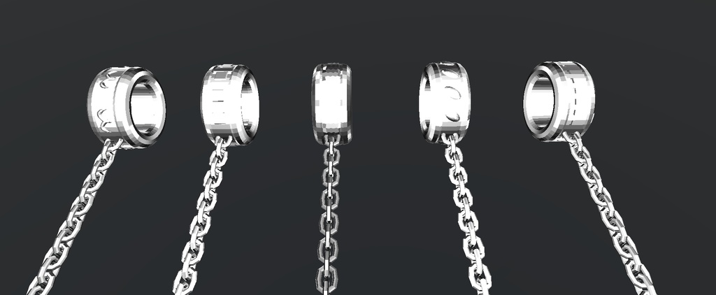 【VRC用】 鎖のリング