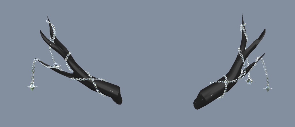 【龍のヨルちゃん用】 角アクセサリー horn accesory