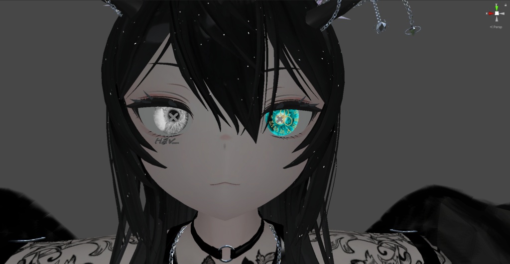 【VRC用】 eye clock