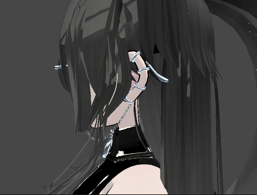 【Grus用】 チェーンイヤリング chain earring