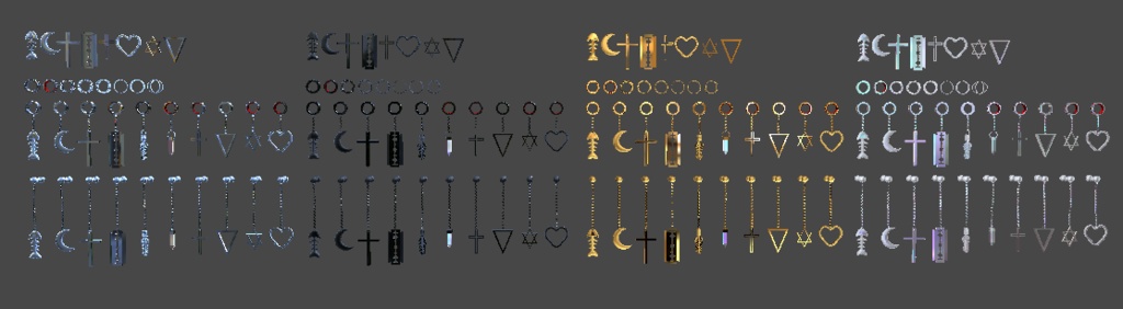 【VRC用】 hav accessory set