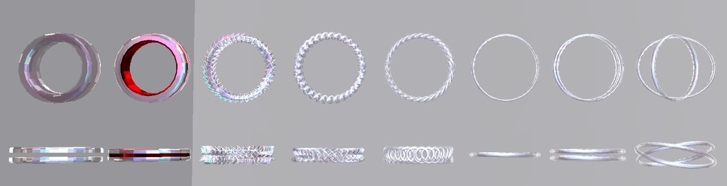 【VRC用】 hav accessory set