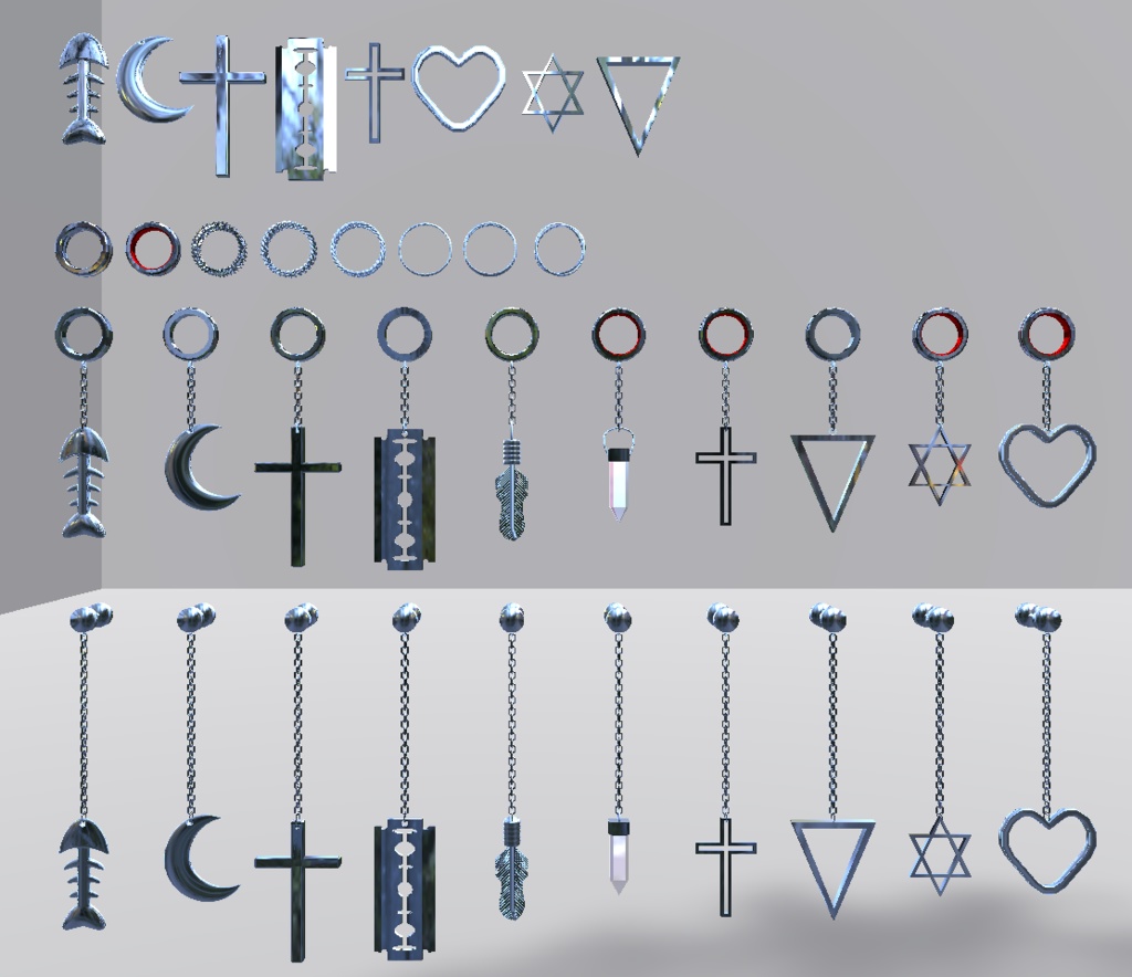 【VRC用】 hav accessory set