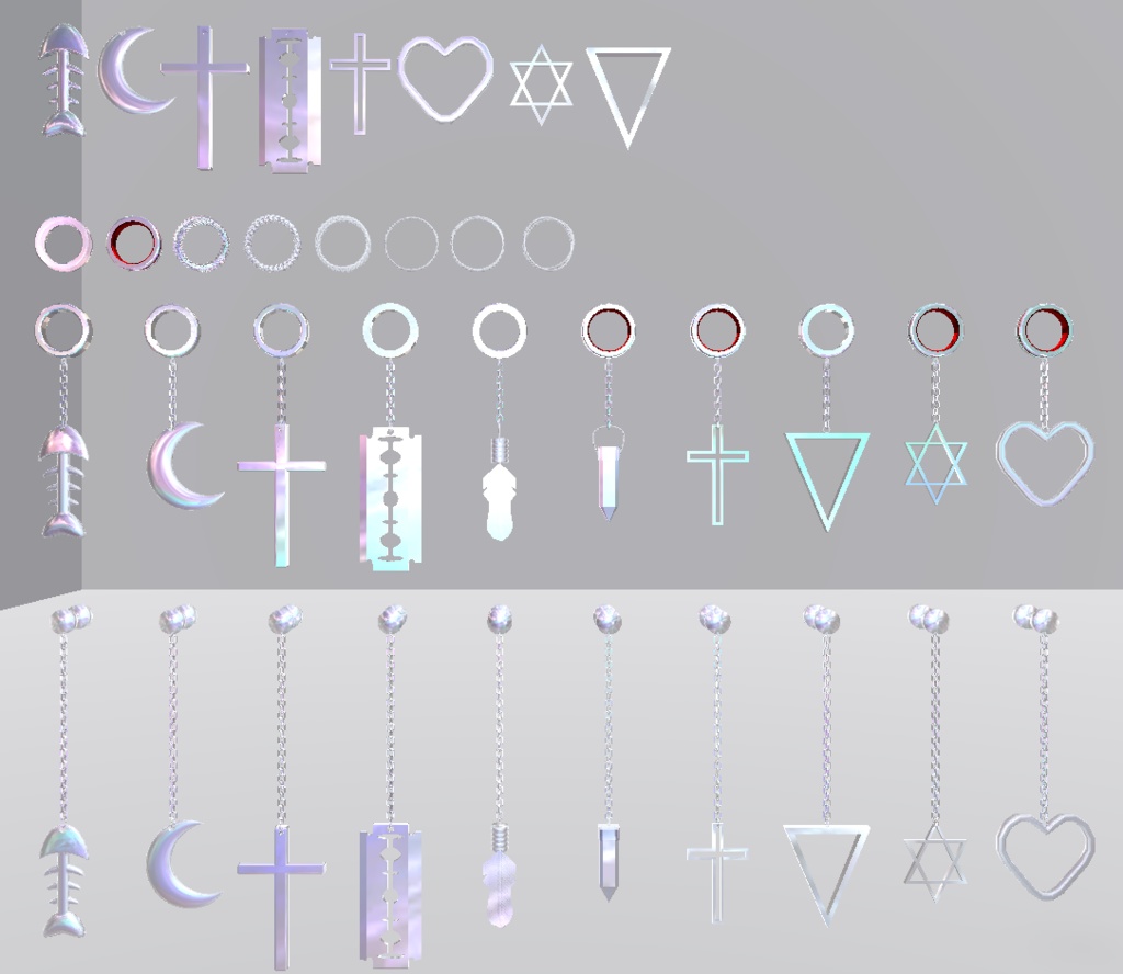 【VRC用】 hav accessory set