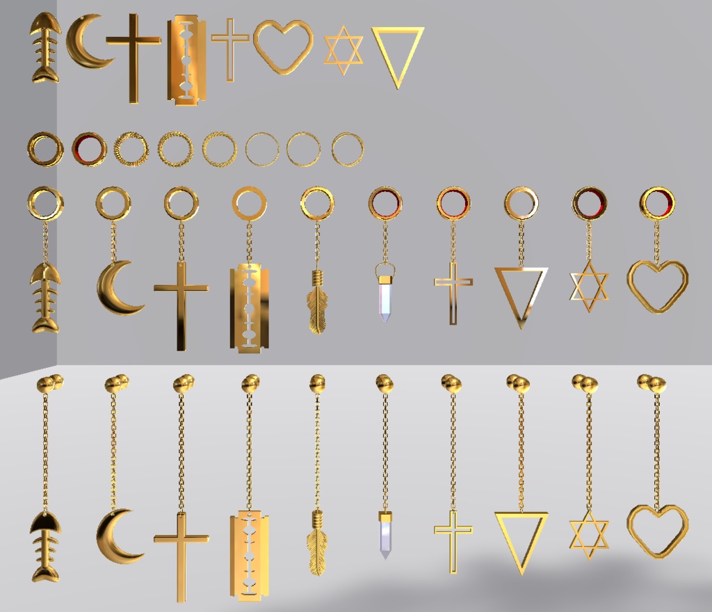 【VRC用】 hav accessory set