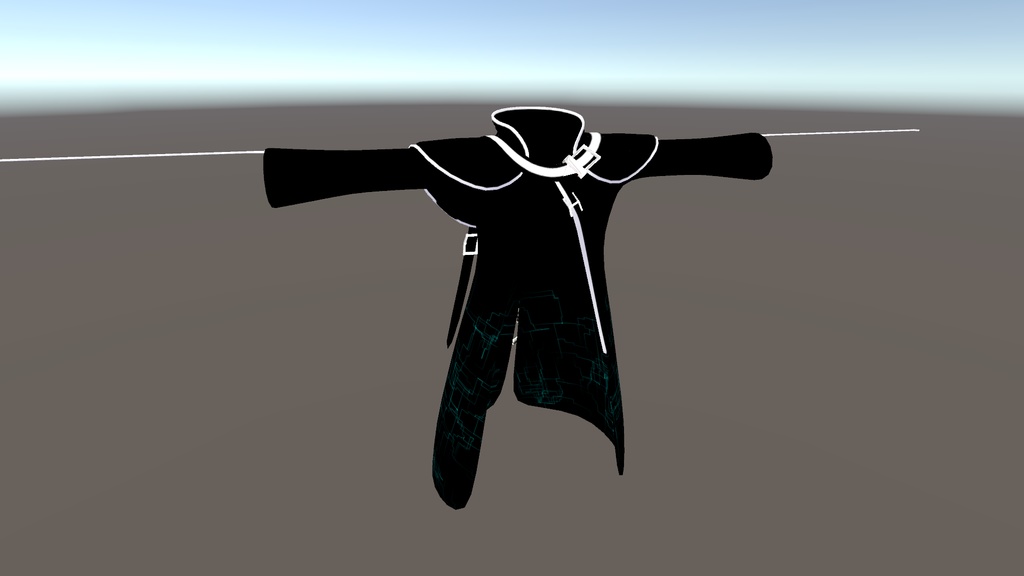 【VRC用】【free】フリーサイズ コート