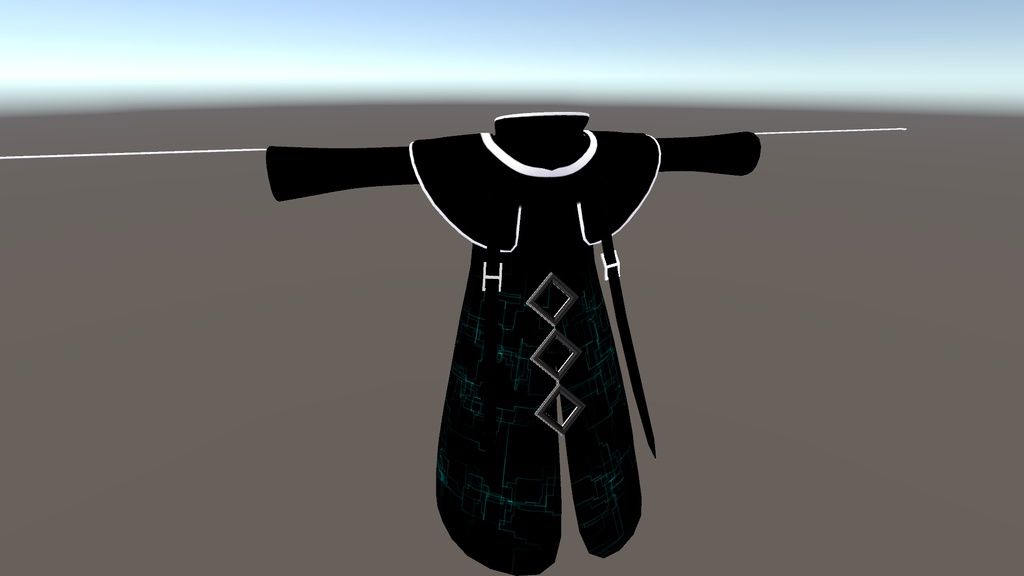 【VRC用】【free】フリーサイズ コート