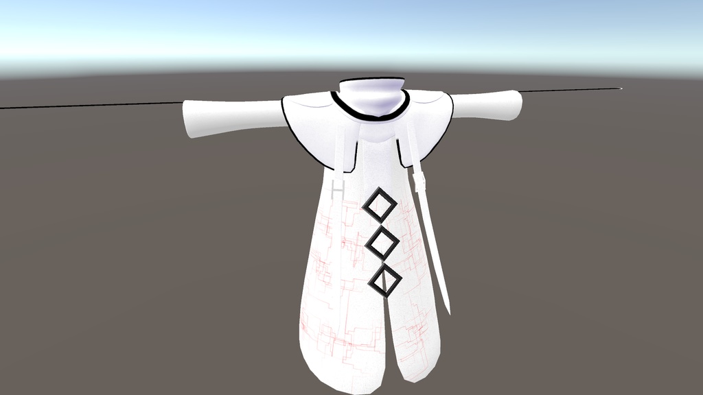 【VRC用】【free】フリーサイズ コート