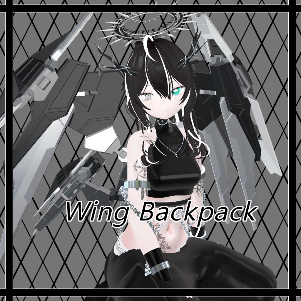 【5アバター対応】wing backpack