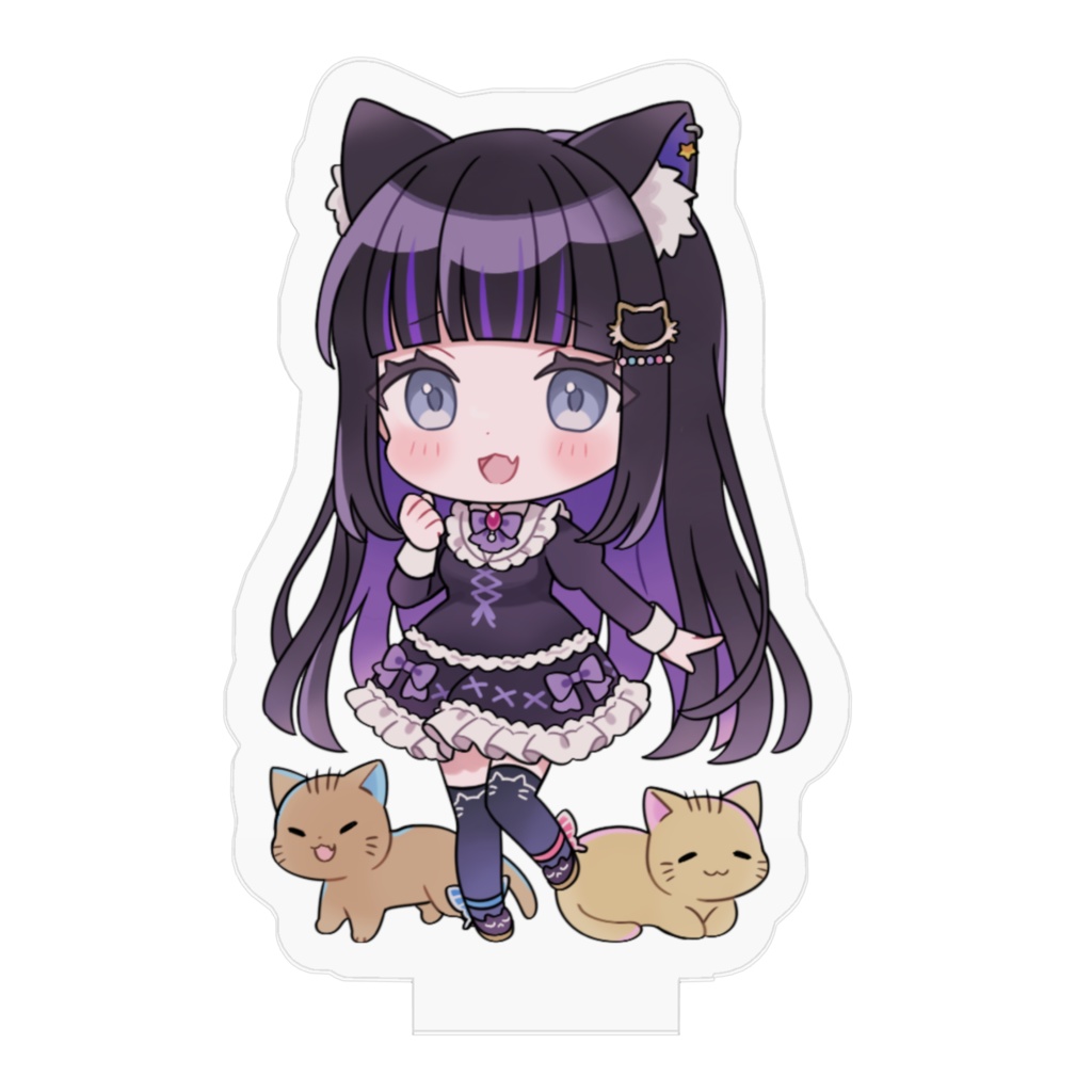 猫ヶ谷なすびSDミニアクリルフィギュア