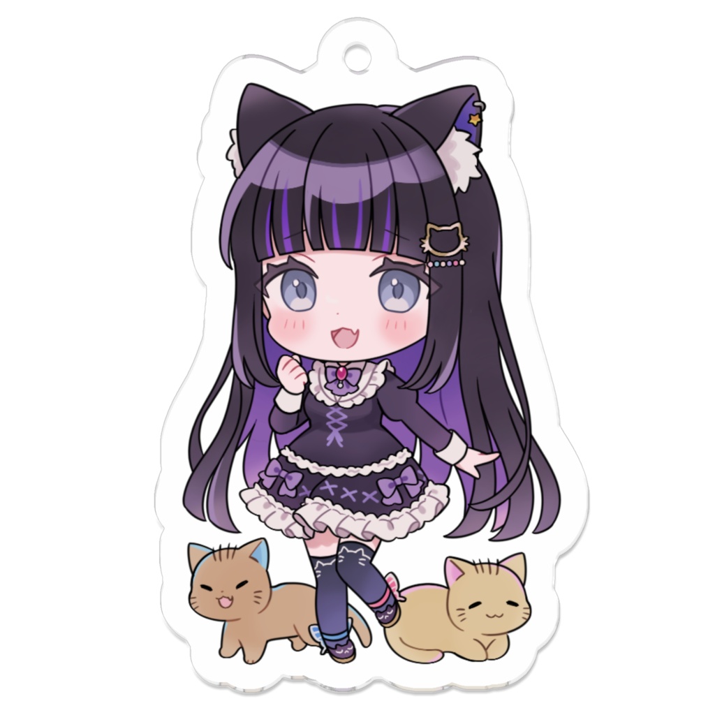 猫ヶ谷なすびSDアクリルキーホルダー