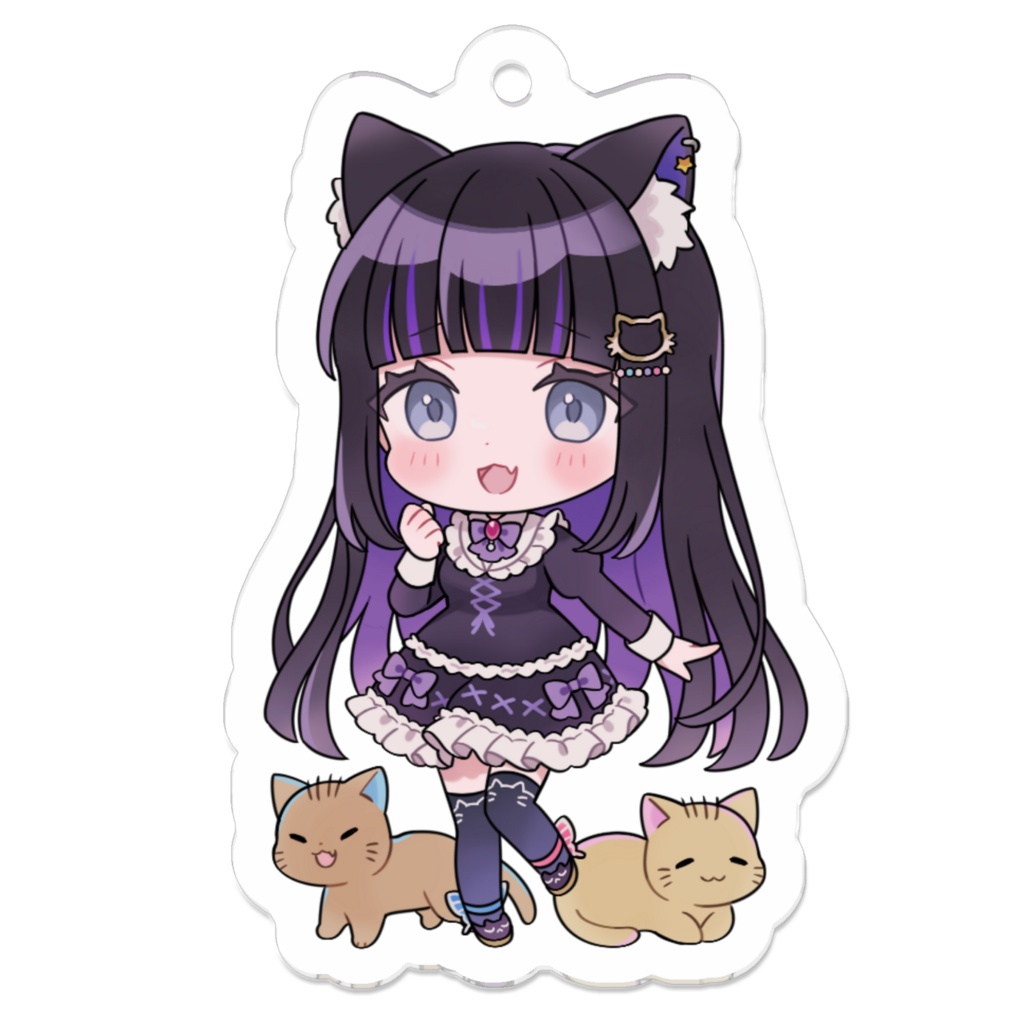 猫ヶ谷なすび SDアクリルキーホルダー