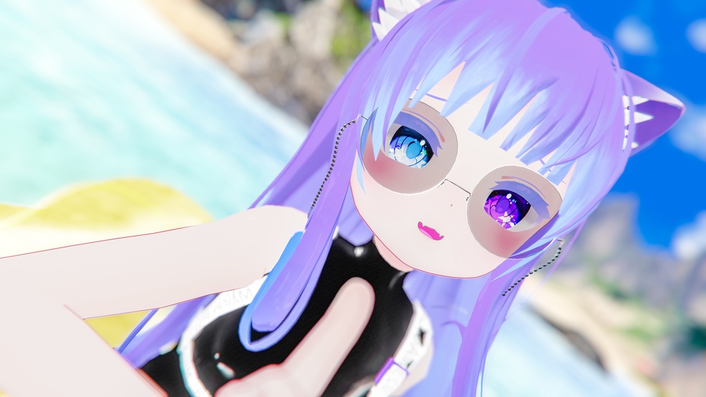 夏の装いセット2.0(麦わら帽子・めがね・浮き輪)