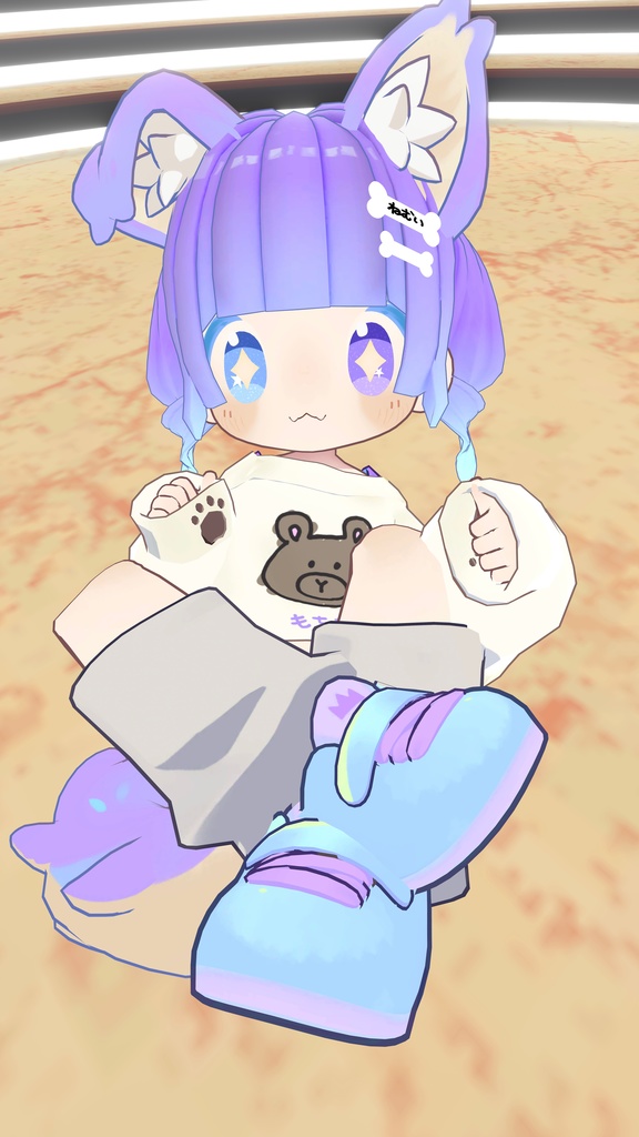 くるふわついんてーる(PB対応)(シェイプキー10種類)