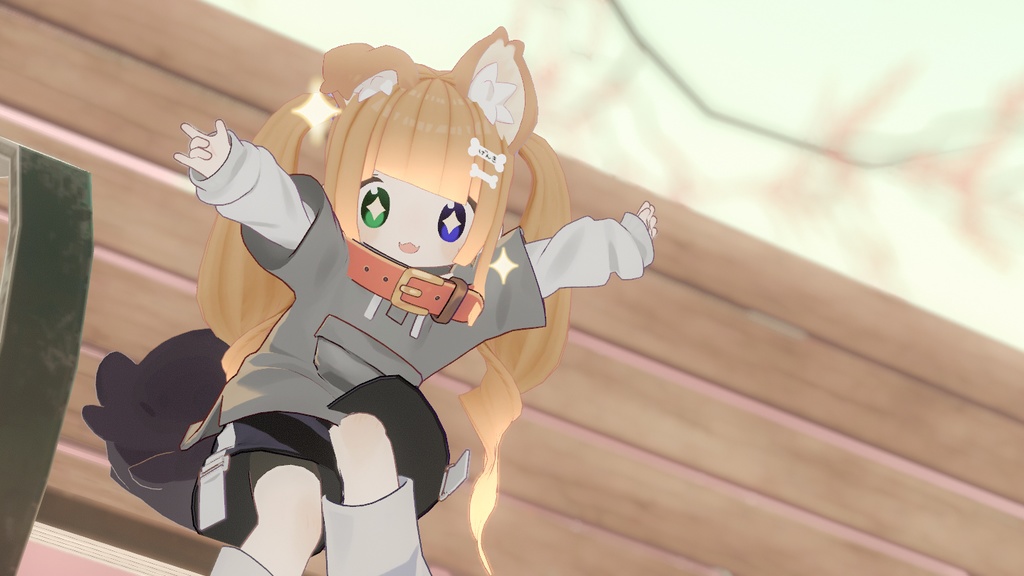 くるふわついんてーる(PB対応)(シェイプキー10種類)