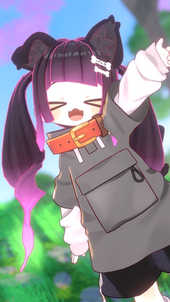 くるふわついんてーる(PB対応)(シェイプキー10種類)