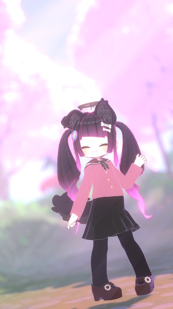 くるふわついんてーる(PB対応)(シェイプキー10種類)