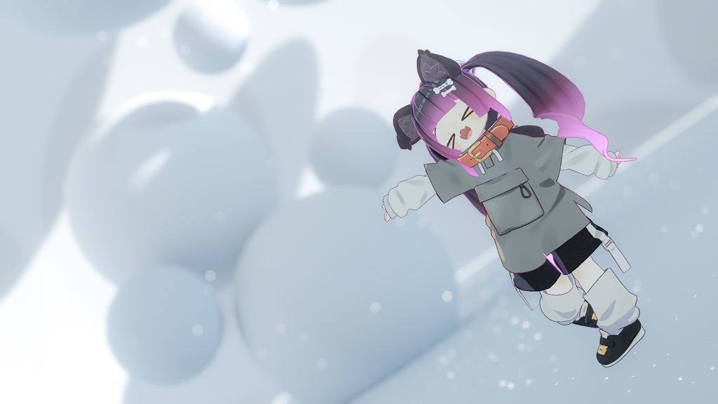 くるふわついんてーる(PB対応)(シェイプキー10種類)