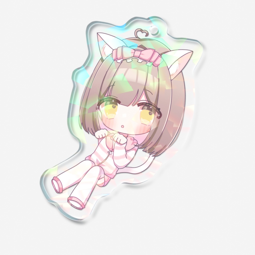 館林すみれ ホログラムアクリルキーホルダー No.3【50mm×50mm】